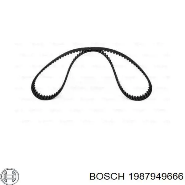 Зубчастий ремінь Bosch 1987949666 ціна, від 31.74 USD