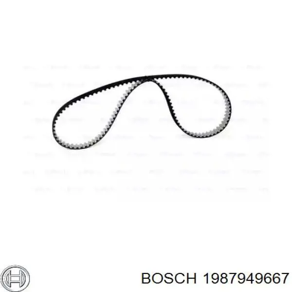 1987949667 Bosch Ремінь двигуна