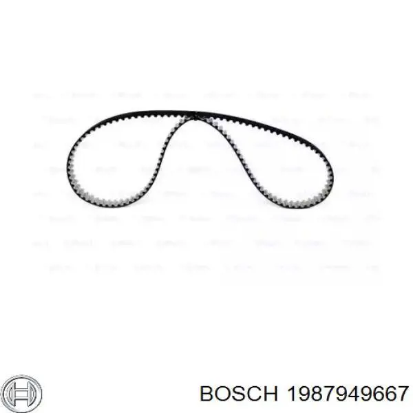 Зубчастий ремінь Bosch 1987949667 ціна, від 20.55 USD