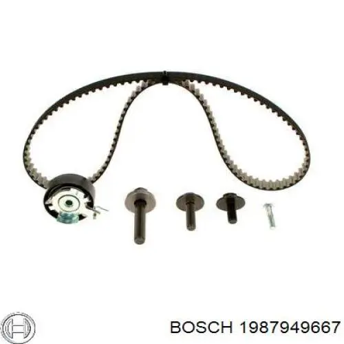 ГРМ ремінь Bosch 1987949667