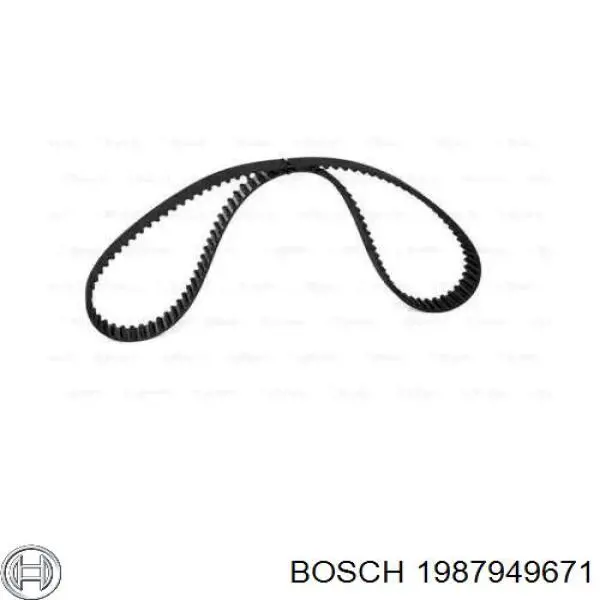 1987949671 Bosch ремінь грм
