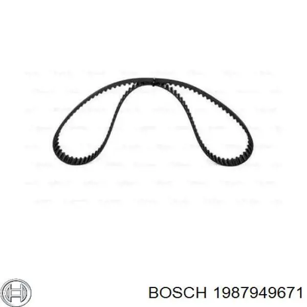Купити 1987949671 Bosch Ремінь генератора