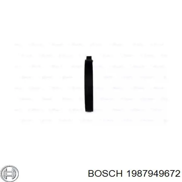 Купити 1987949672 Bosch Ремінь газорозподільного механізму