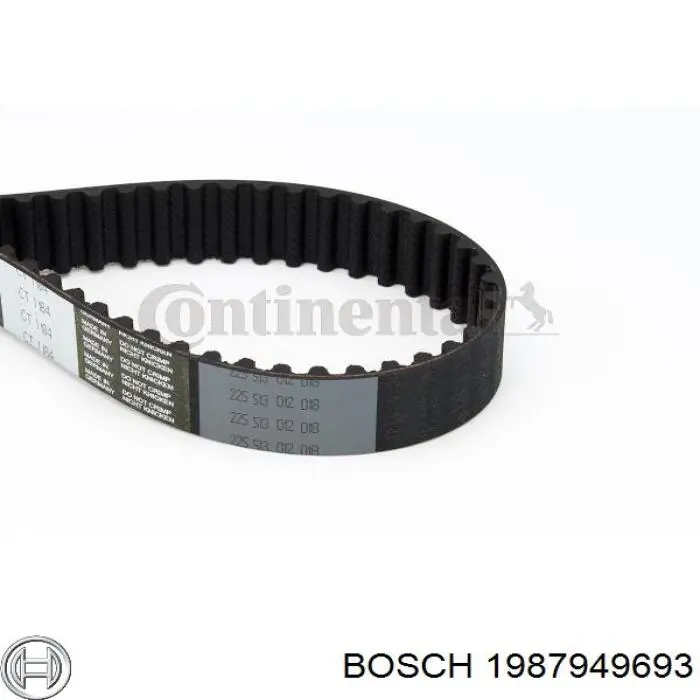 ГРМ ремінь Bosch 1987949693
