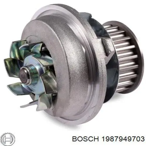 Купити 1987949703 Bosch Насос охолоджуючої рідини