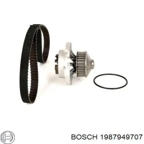 Купити 1987949707 Bosch Насос охолоджуючої рідини