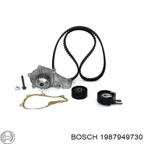 Купити 1987949730 Bosch Насос охолоджуючої рідини