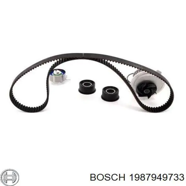Купити 1987949733 Bosch Насос охолоджуючої рідини