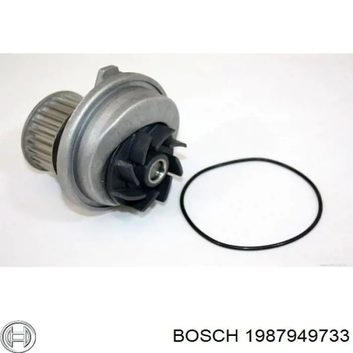Помпа охолодження Bosch 1987949733 ціна, від 19.33 USD