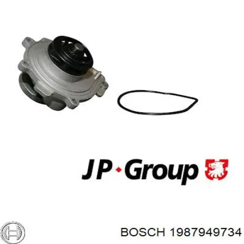 1987949734 Bosch Насос охолодження
