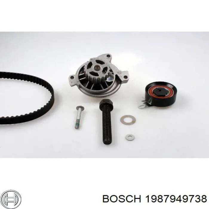Помпа охолодження Bosch 1987949738 ціна, від 33.32 USD