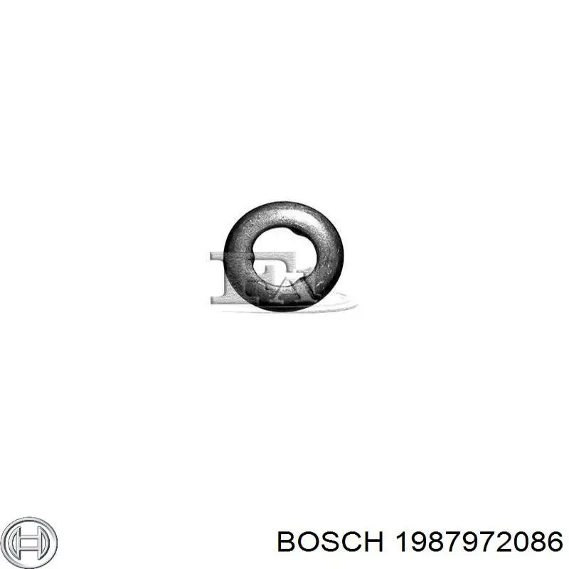 Ущільнююче кільце форсунок інжектора Bosch 1987972086 ціна, від 0.73 USD