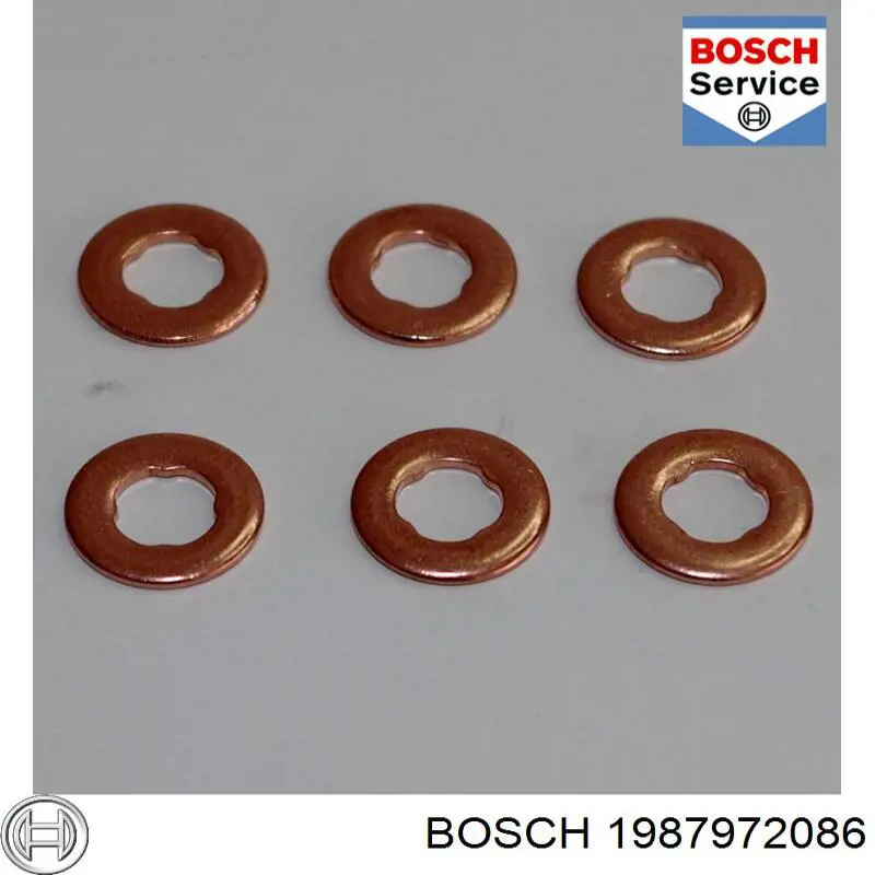 1987972086 Bosch кільце форсунки інжектора, посадочне
