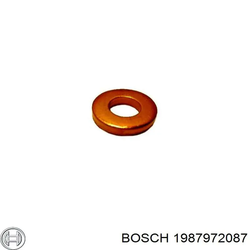 1987972087 Bosch кільце форсунки інжектора, посадочне