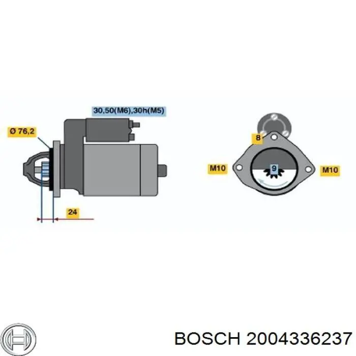 Щеткодеpжатель стартера CBH10100AS Casco