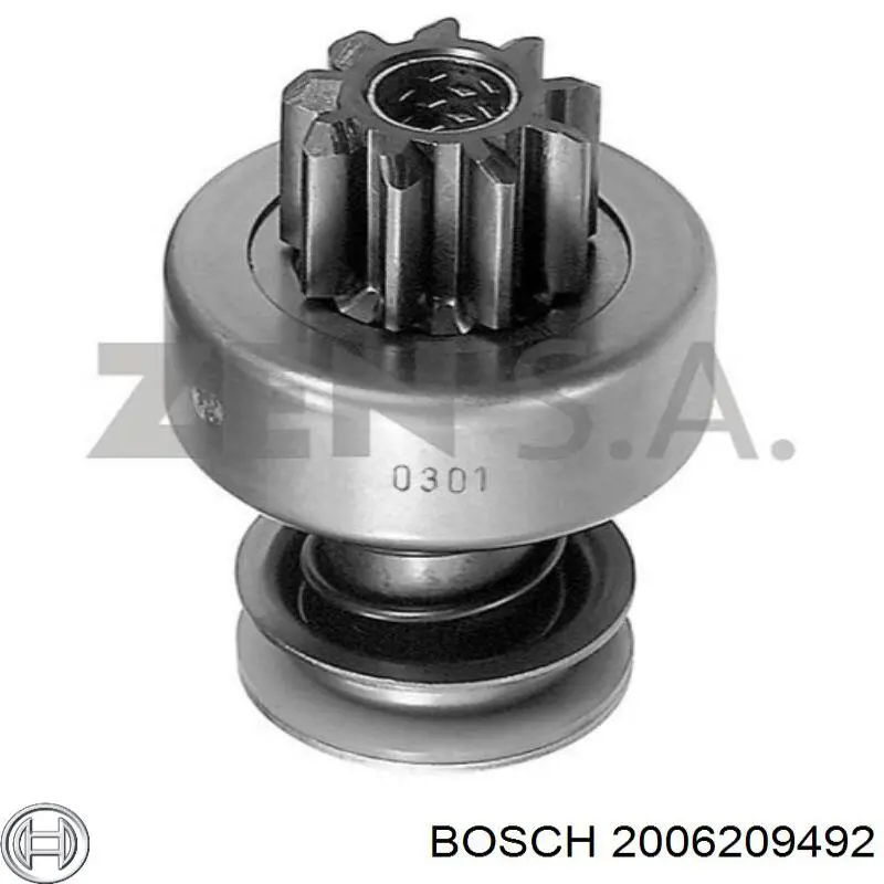 Купити 2006209492 Bosch Бендикс стартера