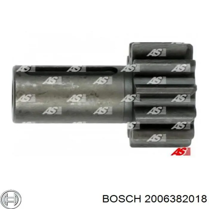 2006382018 Bosch Привід стартера бендикс
