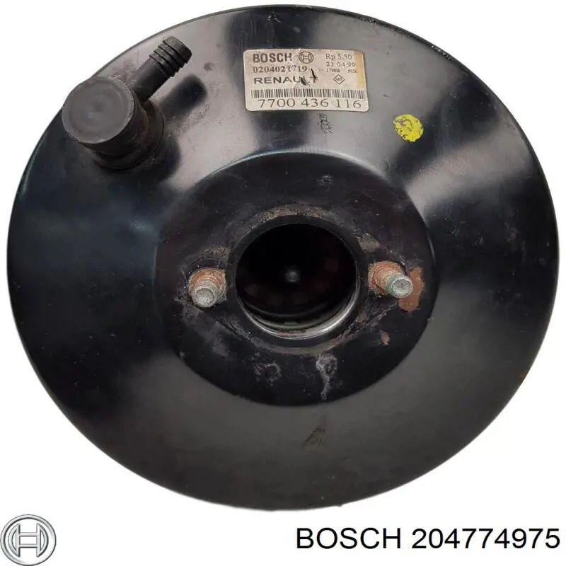 Підсилювач гальм 204774975 Bosch