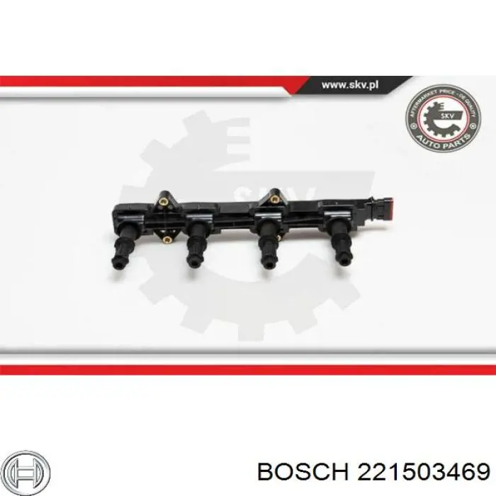 221503469 Bosch Котушка запалювання