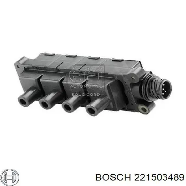 Котушка запалювання Bosch 221503489 ціна, від 124.80 USD