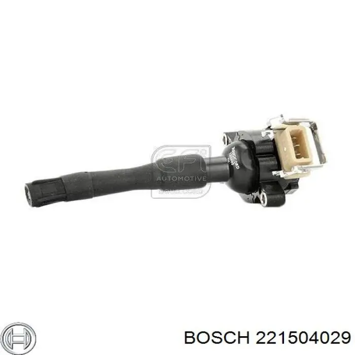 Котушка запалювання Bosch 221504029 ціна, від 17.62 USD