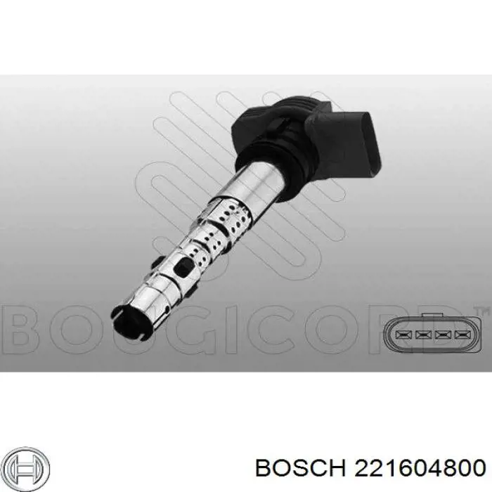 Котушка запалювання 221604800 Bosch