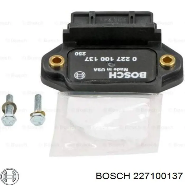 227100137 Bosch модуль запалювання, комутатор