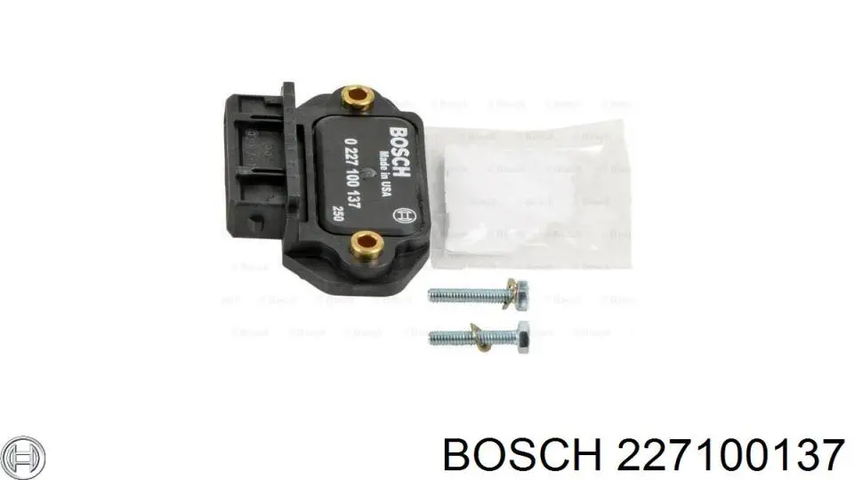 Модуль запалювання, комутатор 227100137 Bosch