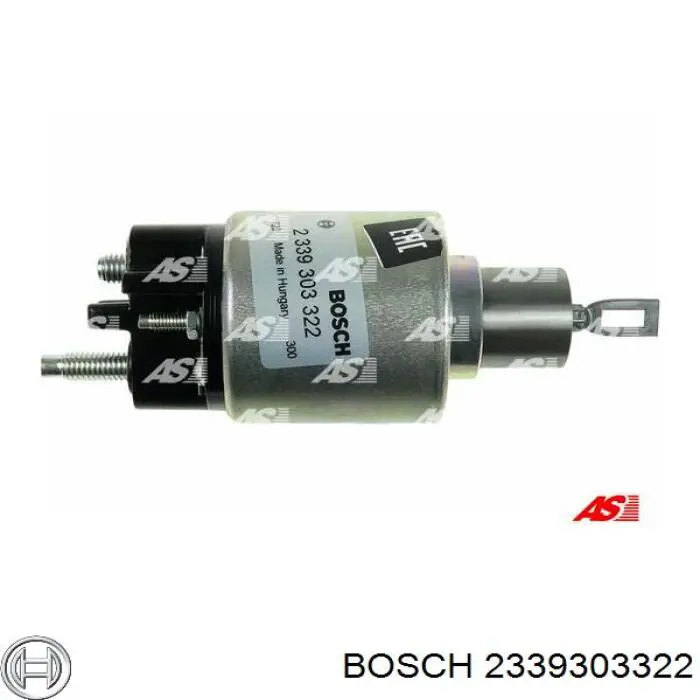 2339303322 Bosch Тягове реле стартера
