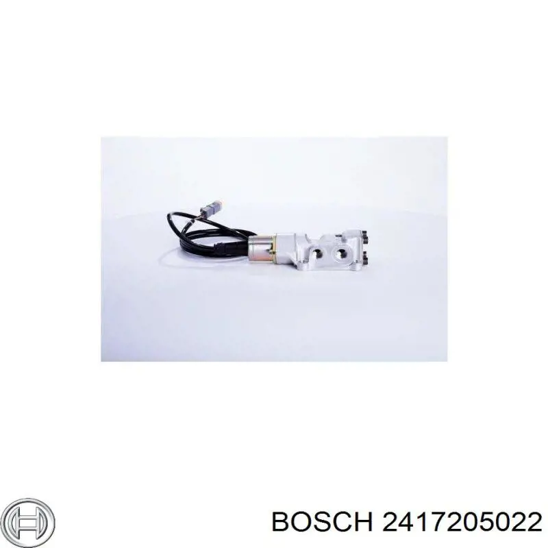 Купити 2417205022 Bosch Клапан ПНВТ відсічення подачі пального(дизель-стоп)
