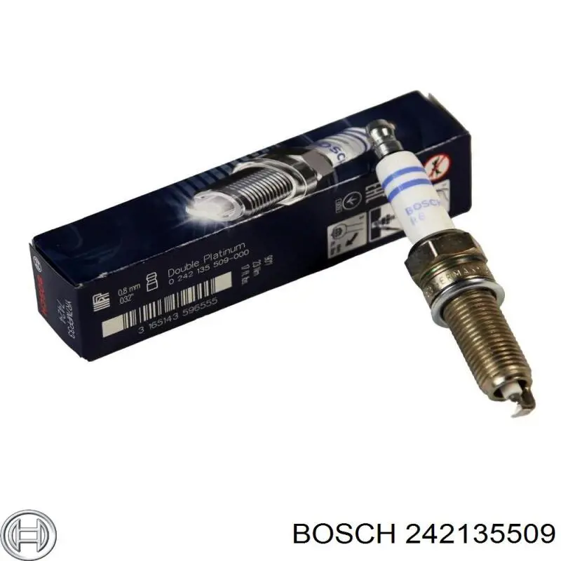 Свічки автомобільні Bosch 242135509 ціна, від 4.64 USD