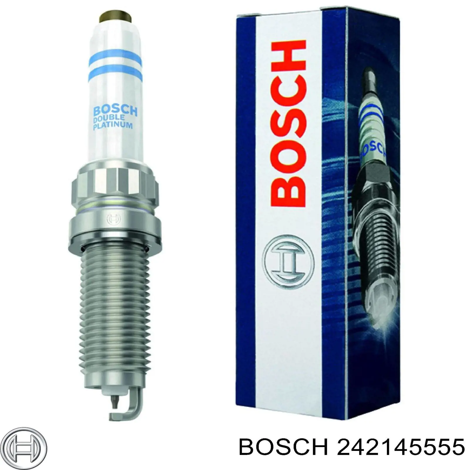 Свічки автомобільні Bosch 242145555 ціна, від 17.70 USD