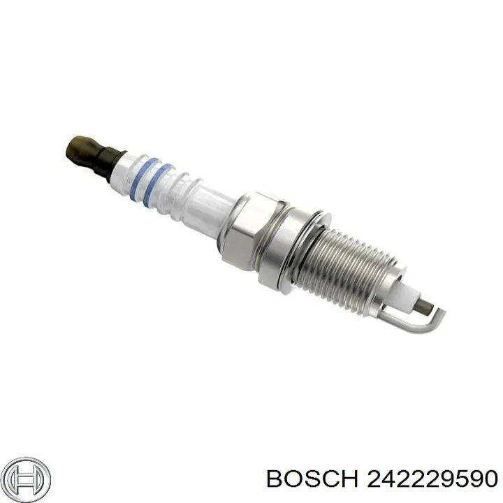 Свічки запалювання 242229590 Bosch