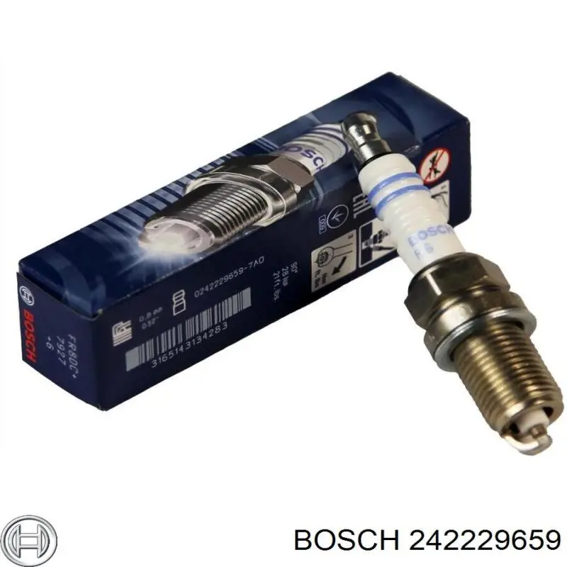 Купити 242229659 Bosch Свічка запалювання