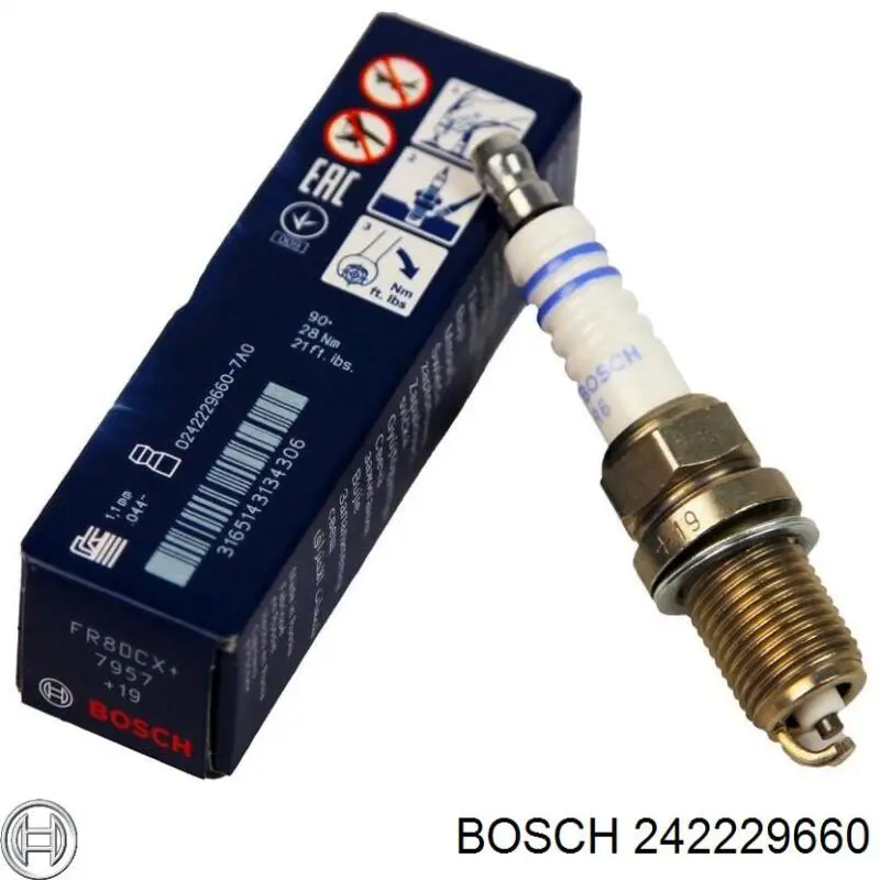 242229660 Bosch Свіча запалювання