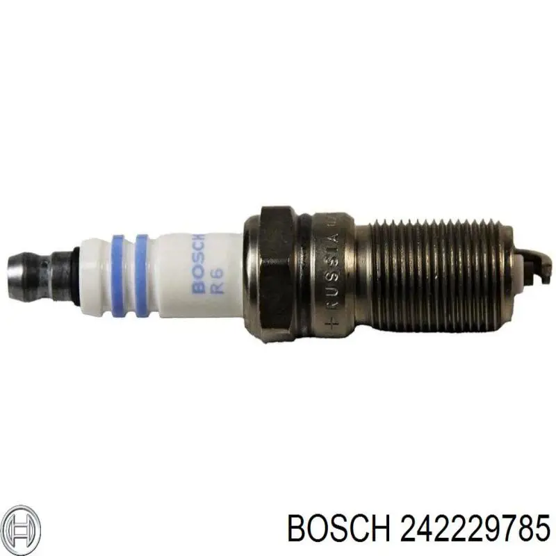 Свічки автомобільні Bosch 242229785 ціна, від 4.12 USD