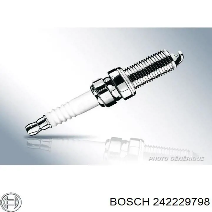 Свічки запалювання 242229798 Bosch