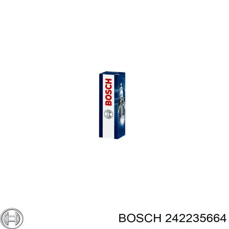 242235664 Bosch свіча запалювання