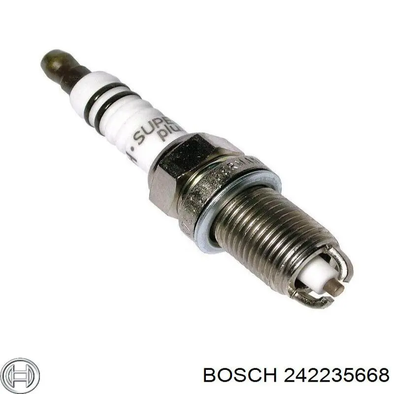 Свічки автомобільні Bosch 242235668 ціна, від 3.03 USD