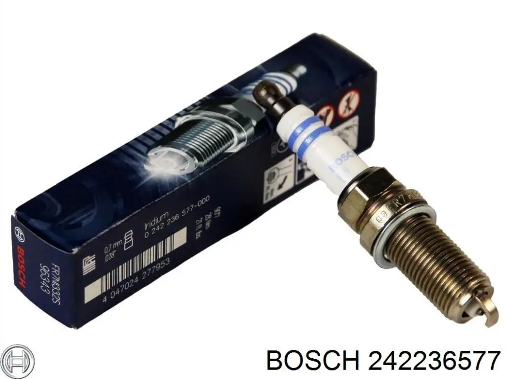 Свічки запалювання 242236577 Bosch