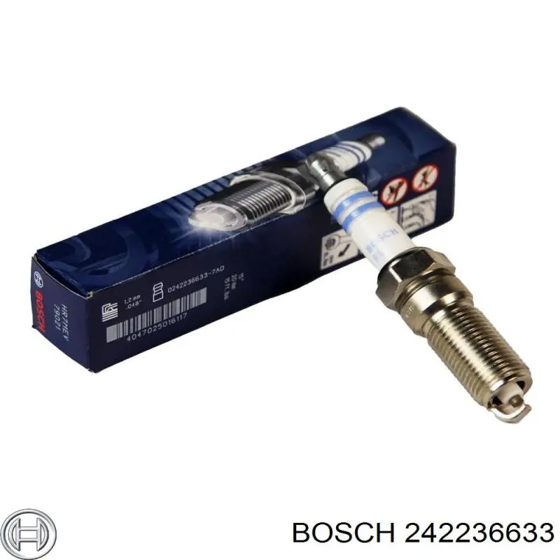 Свічки запалювання 242236633 Bosch