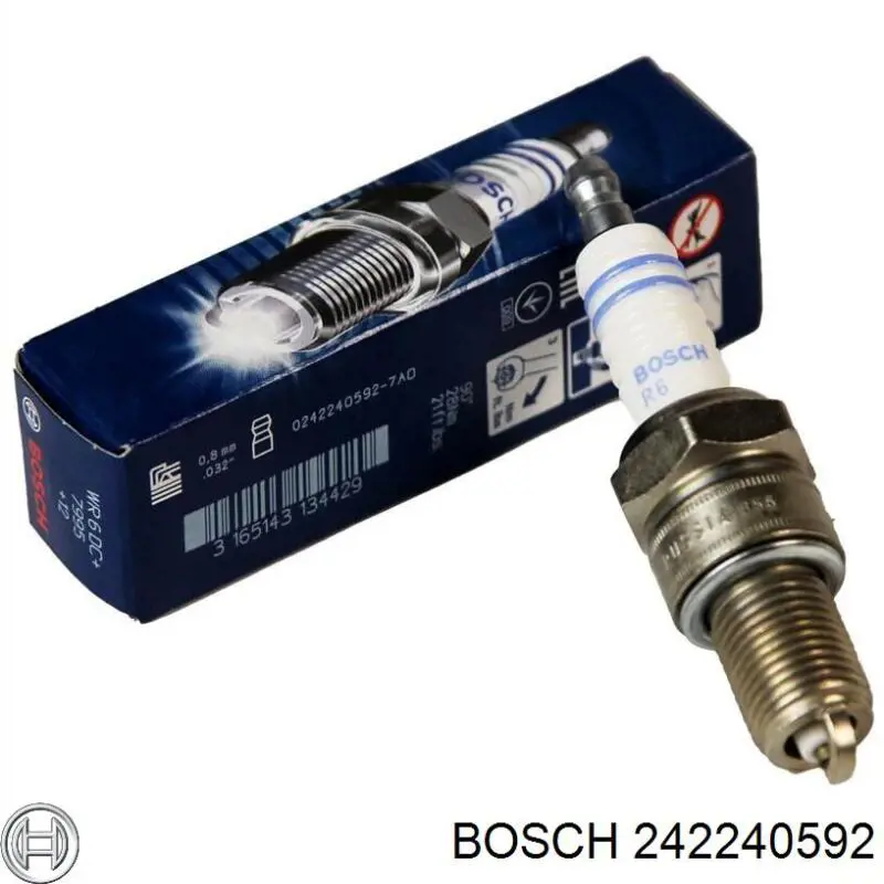 242240592 Bosch свіча запалювання