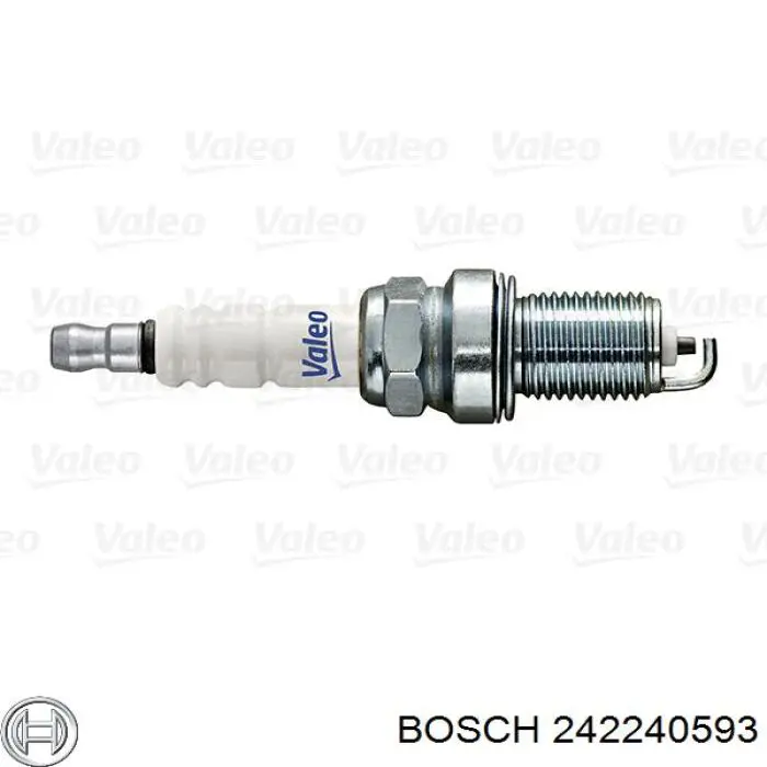 Свічки запалювання 242240593 Bosch