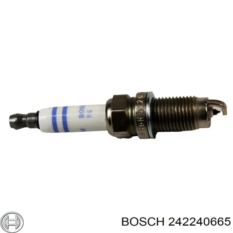 Свічки запалювання 242240665 Bosch