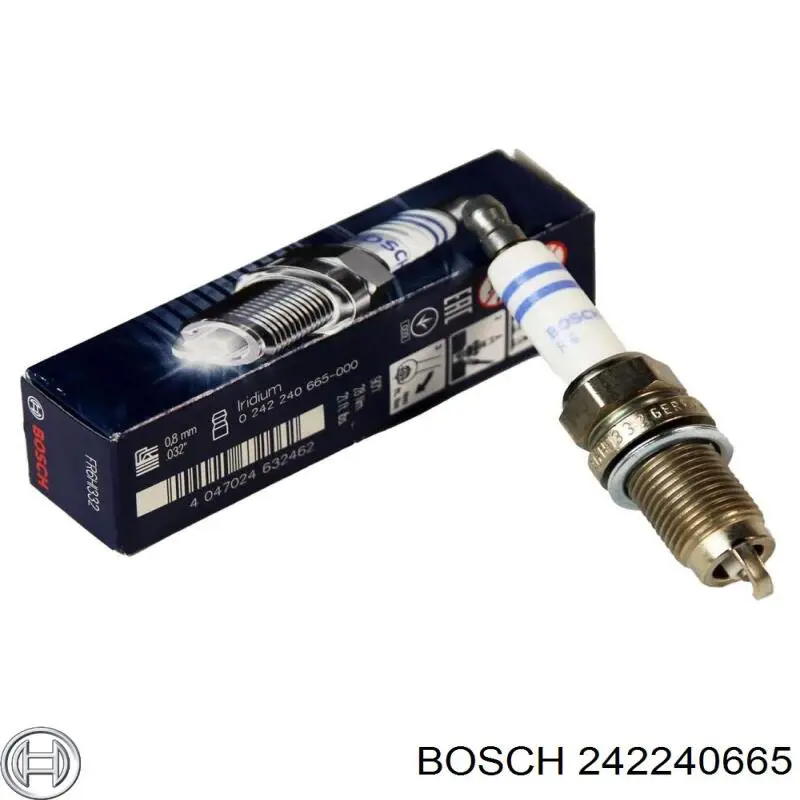 Купити 242240665 Bosch Свічка запалювання