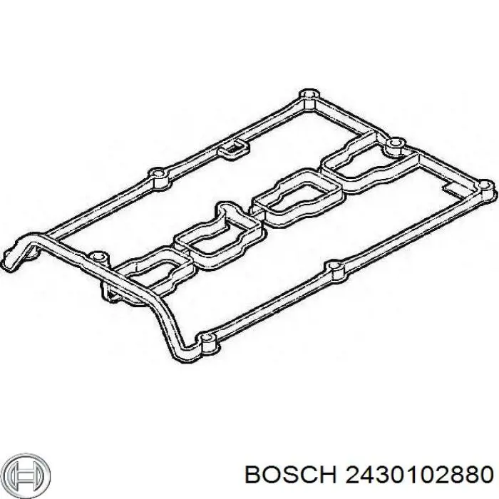 Гальмівні диски передні 2430102880 Bosch