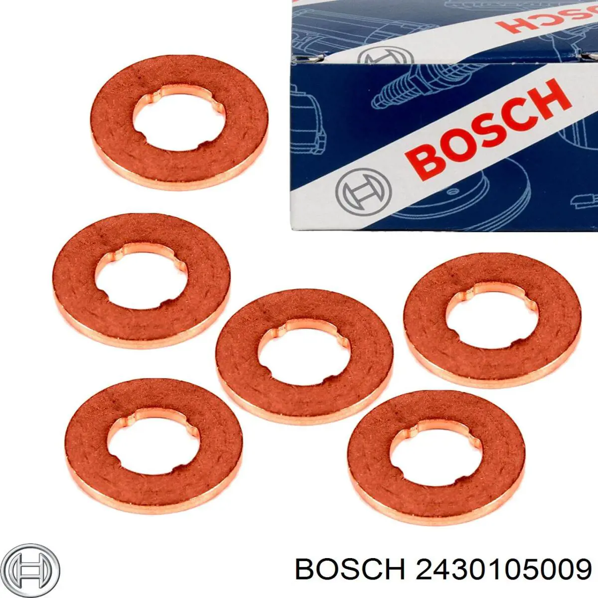2430105009 Bosch кільце форсунки інжектора, посадочне