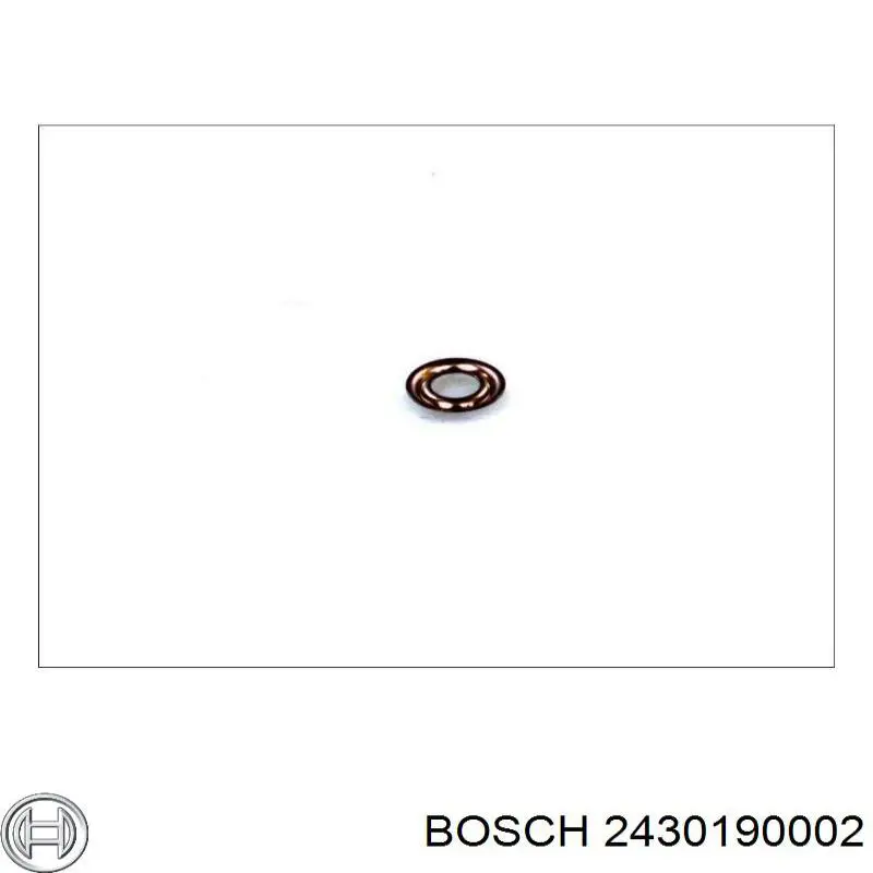 2430190002 Bosch Шайба форсунки верхня