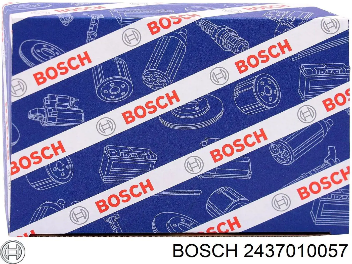 Розпилювач дизельної форсунки Bosch 2437010057 ціна, від 38.36 USD