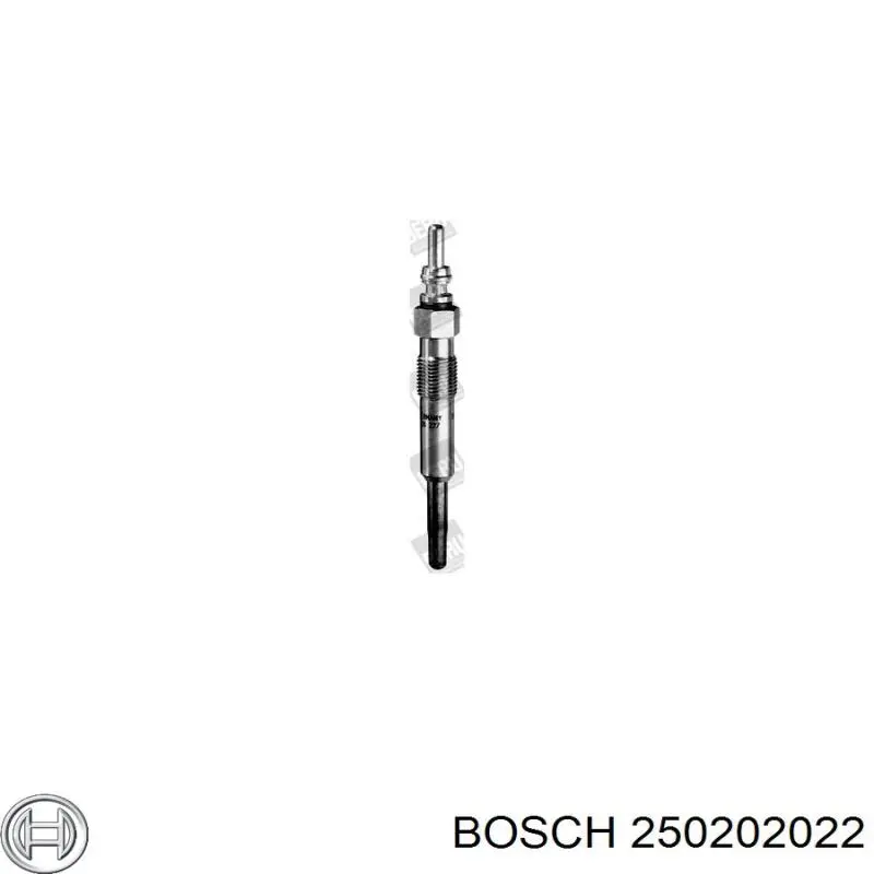 Свічка накалу 250202022 Bosch